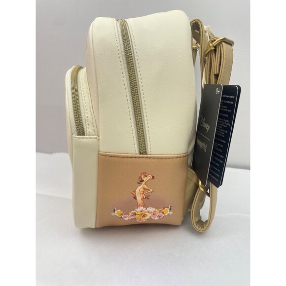 Loungefly Disney The Lion King Young Simba & Nala Heart Mini Backpack - Picture 10 of 15